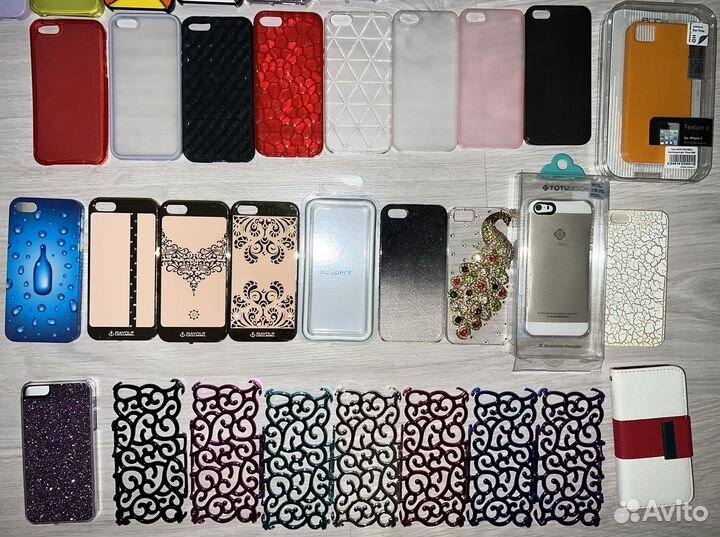 Чехлы iPhone 5 5s se и пленки