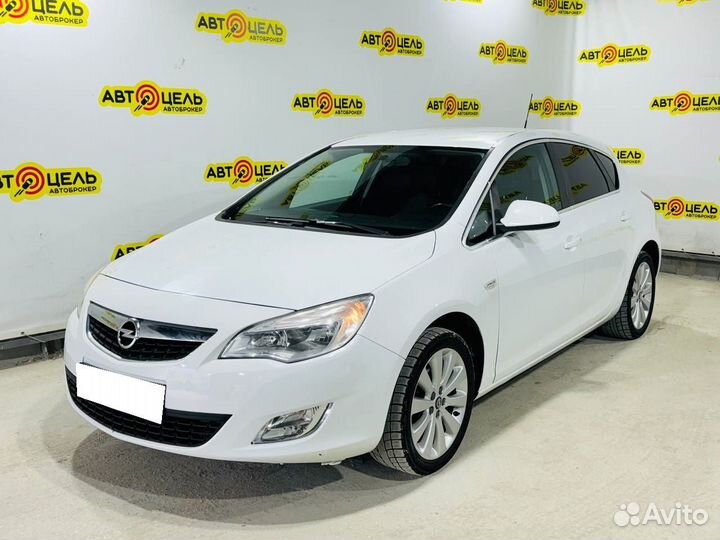 Opel Astra 1.6 AT, 2012, 118 600 км