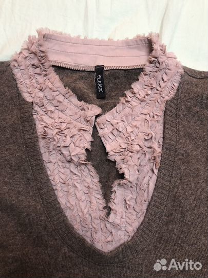 Шерстяное платье Please