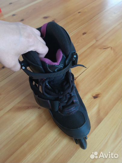 Роликовые коньки женские 39