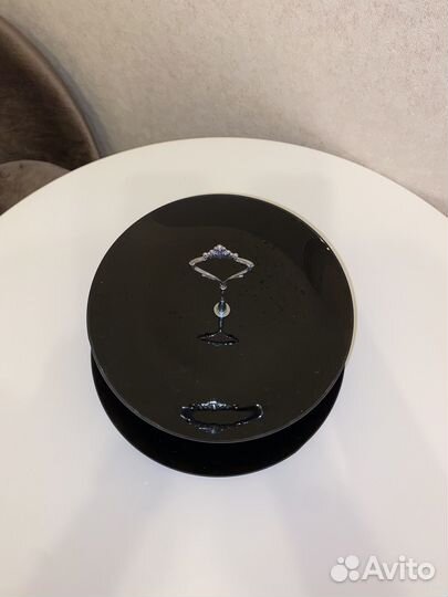 Фруктовница этажерка черная