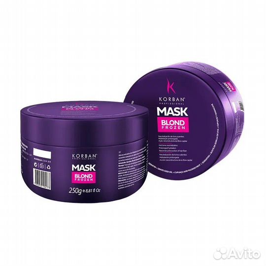 Оттеночная маска для волос в теплом и холодном отт