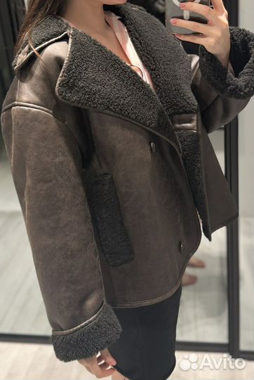 Куртка коричневая женская новая