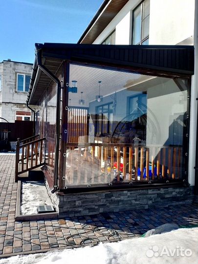 Мягкое стекло для беседок