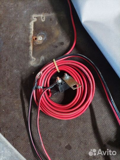 Лебедка электрическая 12v бу