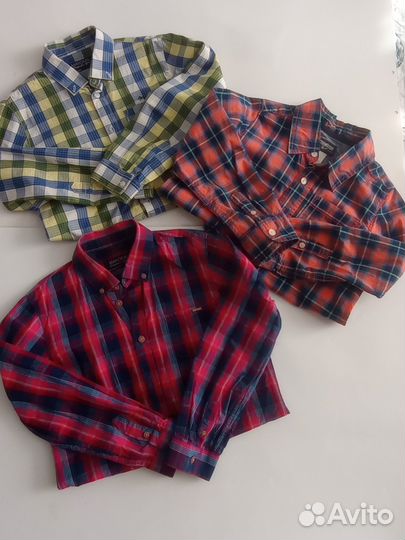 Фирменные рубашки, брюки, джинсы на праздник