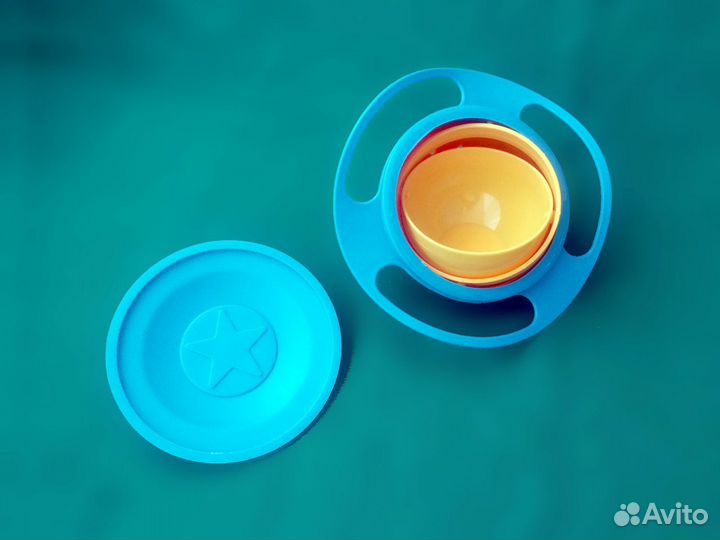 Чаша для кормления ребенка гироскопическая детская