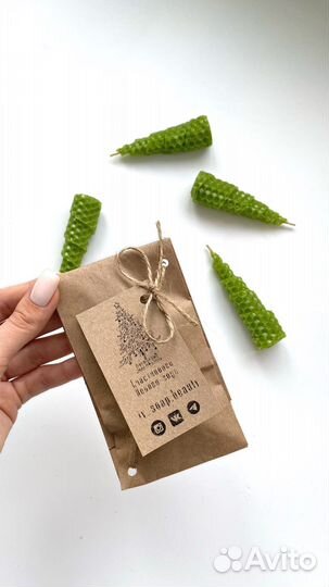 Свеча Елка (корпоративный новогодний подарок)