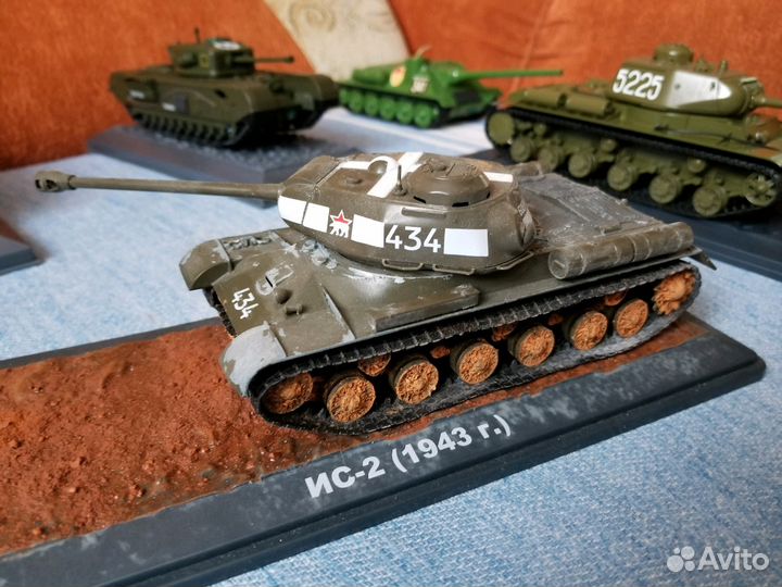 Модель танка ис-2
