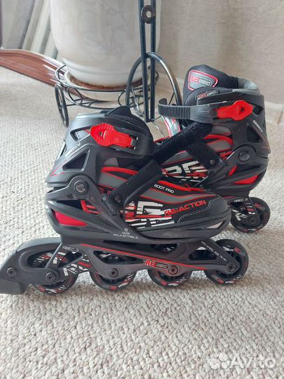 Роликовые коньки раздвижные размер 36-41