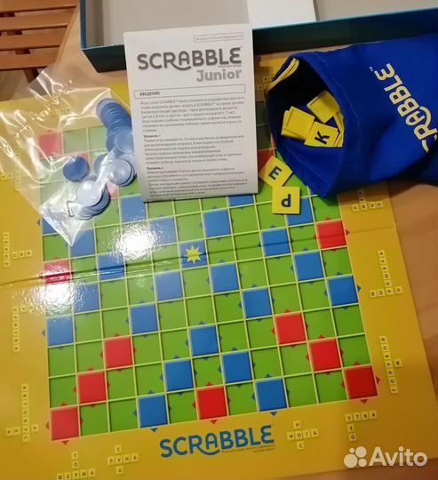 Настольная игра Скрэббл. Энергетик