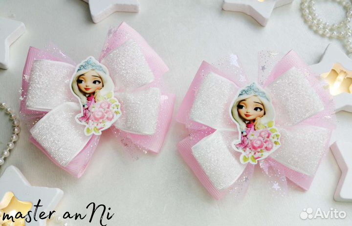 Бантики для девочек, резинки, заколки