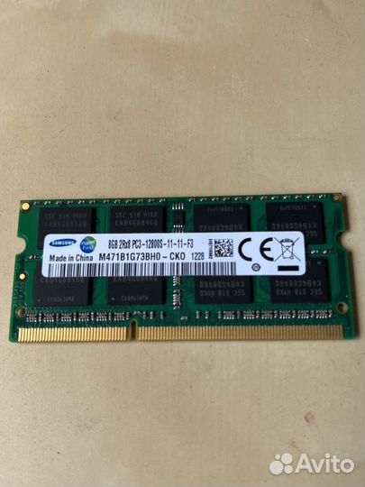 Sodimm ddr3 8gb samsung 1600