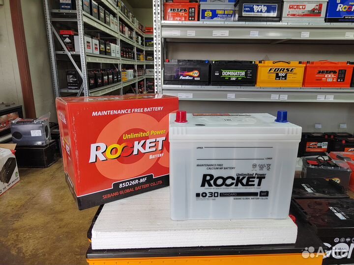 Аккумулятор Rocket MF 80 Ач прям 670 А