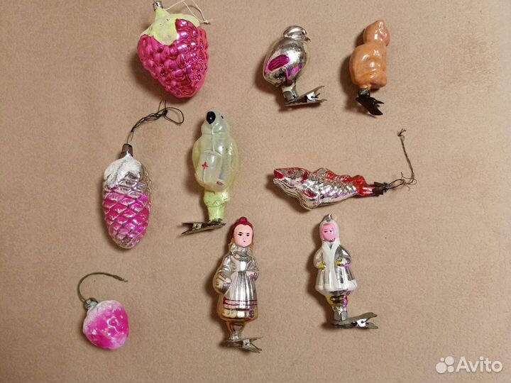 Игрушки на ёлку СССР