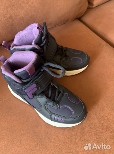 Утепленные кросовки Fila