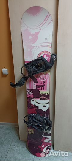 Сноуборд фиолетовый