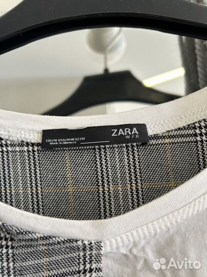 Рубашка Zara женская m