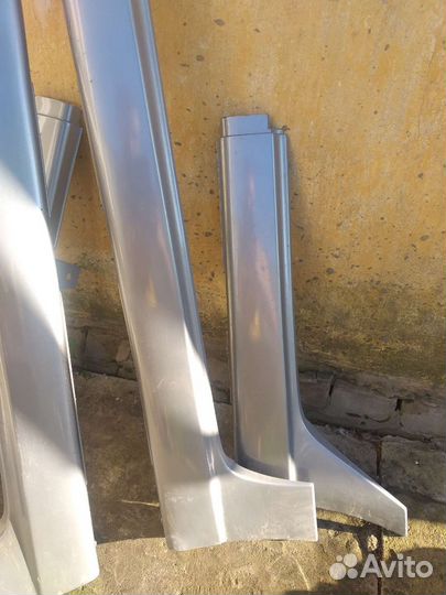 Пороги пластиковые nissan cube