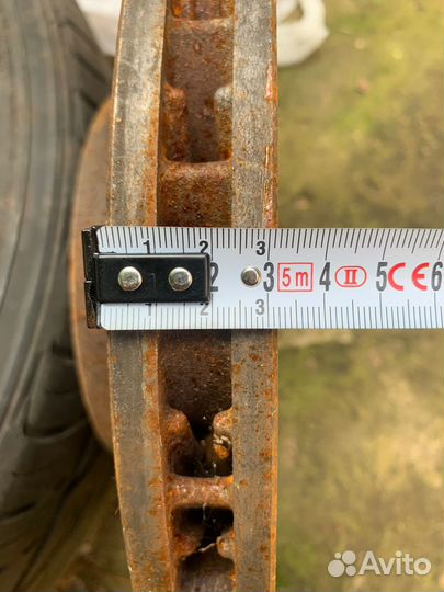 Диски тормозные передние Volkswagen Touareg