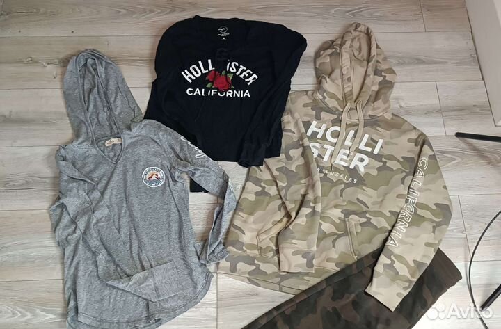 Пакет спортивных вещей на девушку holister 40-42