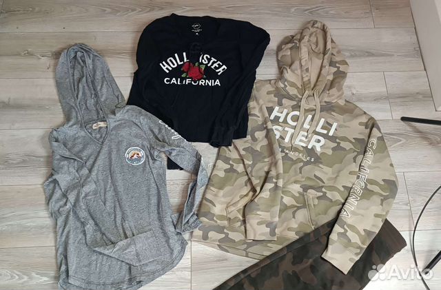 Пакет спортивных вещей на девушку holister 40-42