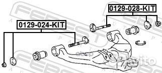 Болт с эксцентриком toyota hilux