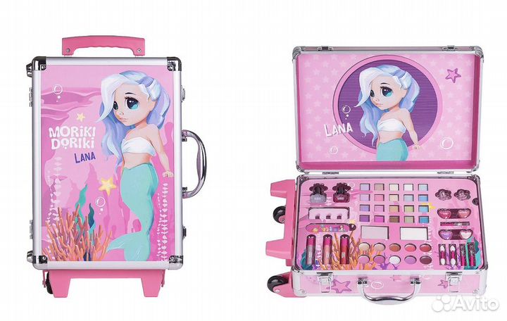 Набор для макияжа детский lana в чемодане новый