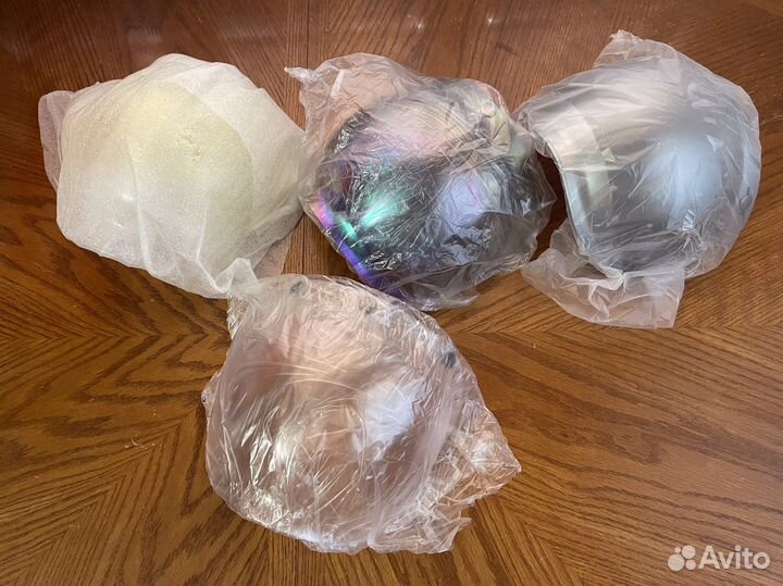 Визор бабл на кнопках