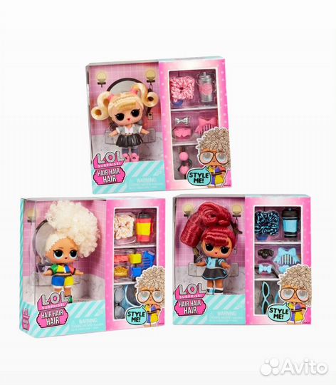 Кукла Lol Surprise Hair Dolls Tots