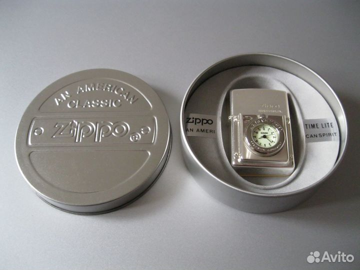 Zippo time lite series clock/watch face