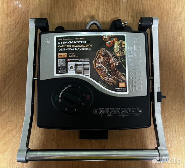 Электро гриль redmond