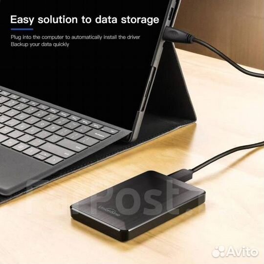 Внешний жесткий диск hdd,1тб,USB 3.0,портативный,U