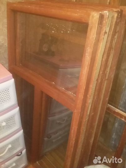 Деревянные оконные рамы бу