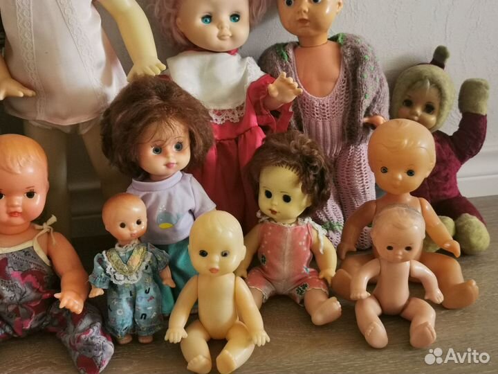 Кукла СССР игрушки разные