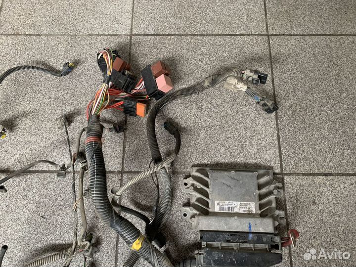 Коса подкапотная Renault Logan