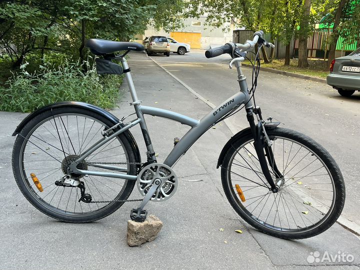 Городской велосипед btwin Hoprider 520