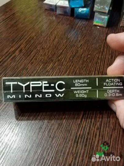 Воблер Scorana type - C minnow 80mm 9.8g