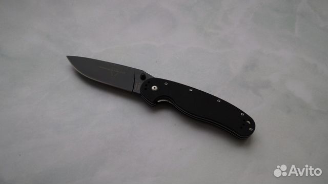 Складной нож Ontario RAT 1 Ч/Б
