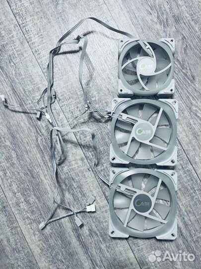 Кулера для корпуса 2шт- 140мм и 1шт - 120мм