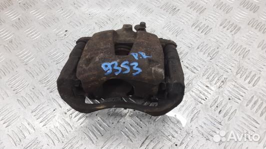 Суппорт тормозной передний левый opel corsa D (93S