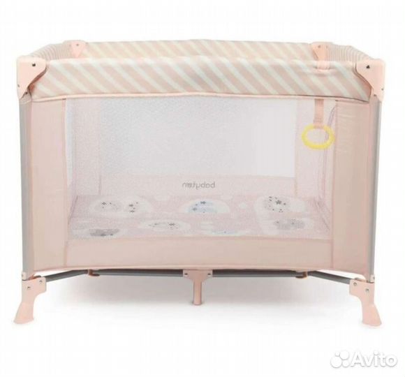 Манеж детский babyton circus pink