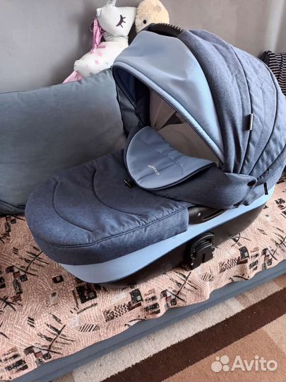 Коляска Rico Bruno 2 в 1(люлька и прогулочный блок