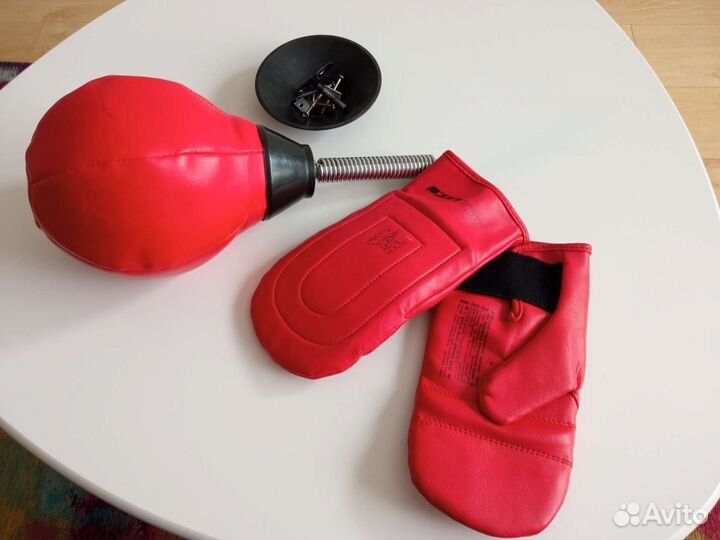 Перчатки боксерские снарядные, размер М