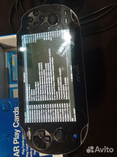 Sony Vita прошитая, полный комплект