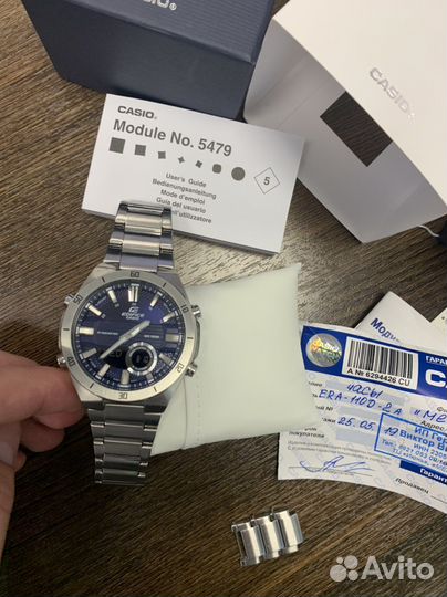 Часы casio edifice era-110d-2avef оригинал