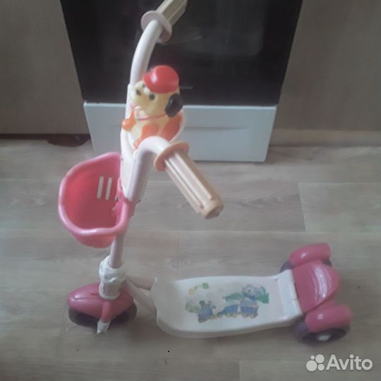 Самокат детский трехколесный