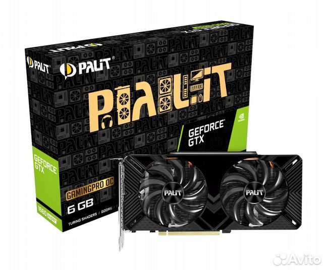Видеокарта Palit GeForce GTX 1660 super GamingPro