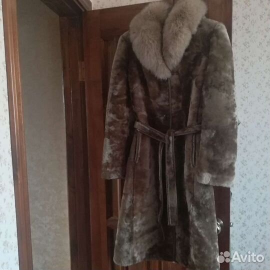Шуба мутон