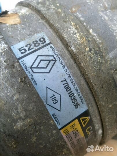 Компрессор кондиционера Renault Megan 1 Scenic